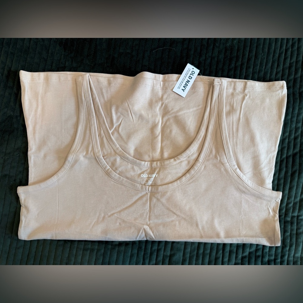 Old Navy Tan Sleeveless Top